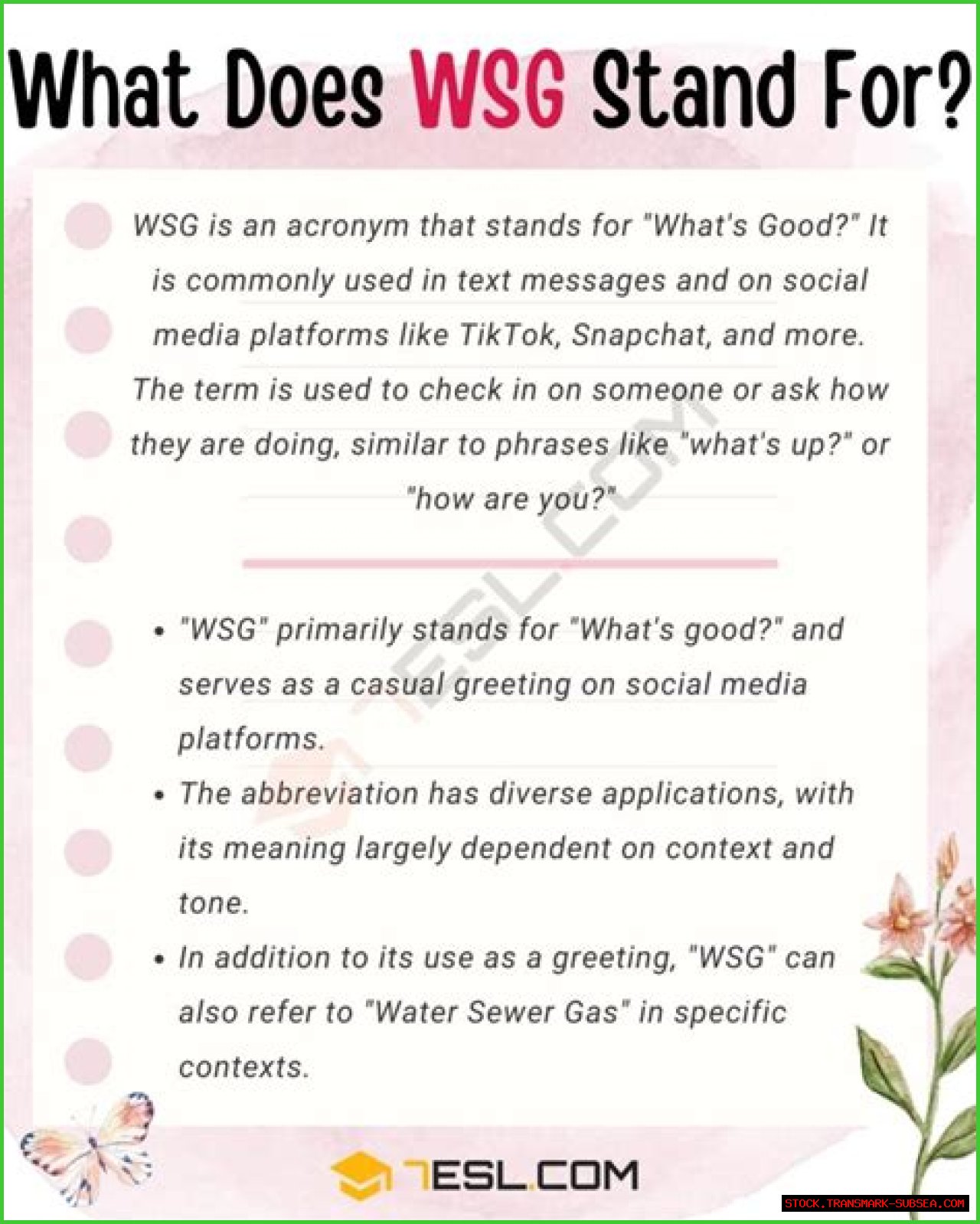 Unraveling The Mystery: What Does WSG Mean In Text?