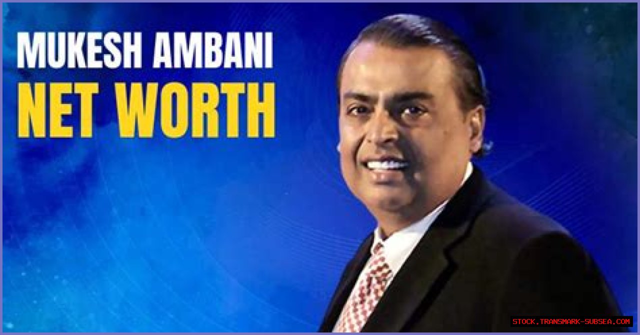 Unveiling Mukesh Ambani's Net Worth: A Journey Of Wealth And Influence